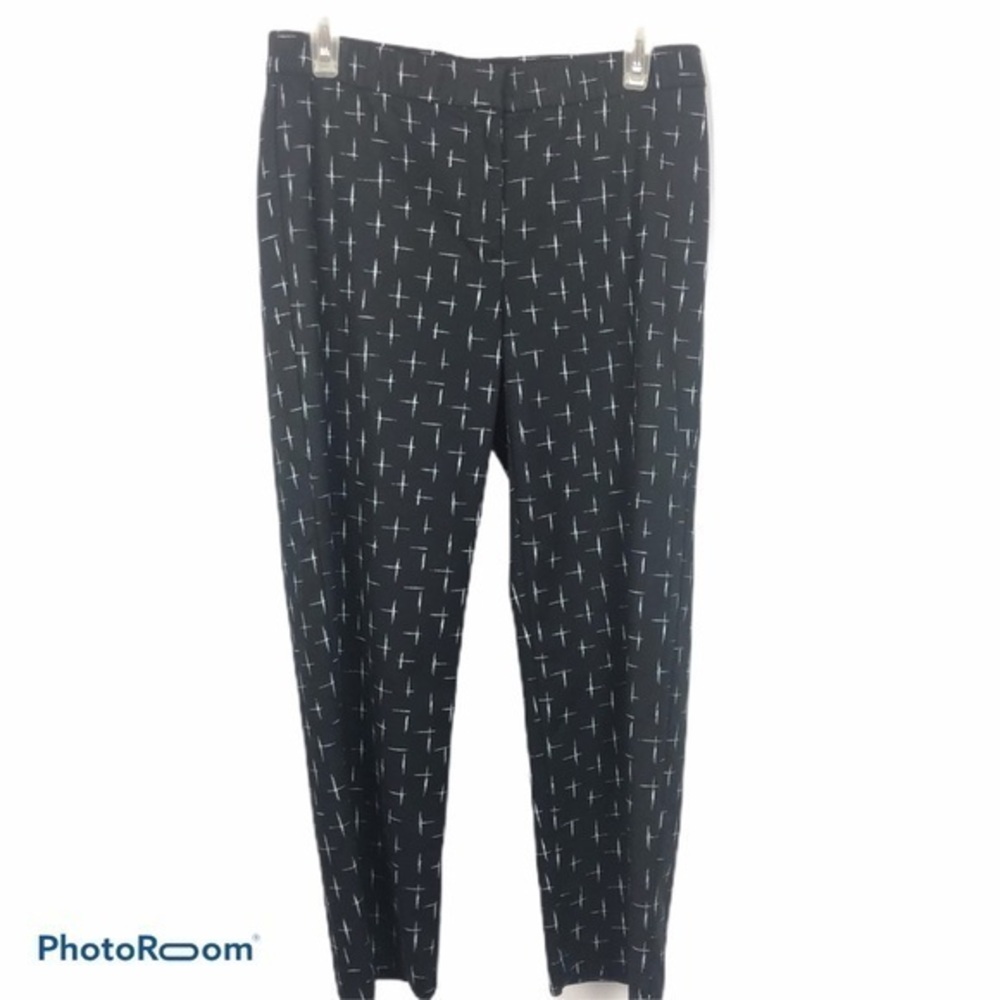 J. JILL Size 6 Black Ankle/Cropped Pants. EUC.